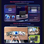 Leo 14 14 Zoll erweiterter Display Dual Portable Monitor, US Stecker, UK Stecker, EU Stecker