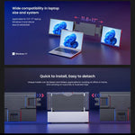 Leo 14 14 Zoll erweiterter Display Dual Portable Monitor, US Stecker, UK Stecker, EU Stecker