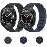 Magnetisches Uhrenarmband aus Carbonfaser, für Samsung Galaxy Watch Ultra 47 mm / Ultra 2025, für Samsung Galaxy Watch8 / Watch8 Classic