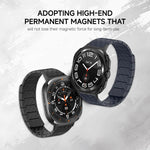 Magnetisches Uhrenarmband aus Carbonfaser, für Samsung Galaxy Watch Ultra 47 mm / Ultra 2025, für Samsung Galaxy Watch8 / Watch8 Classic