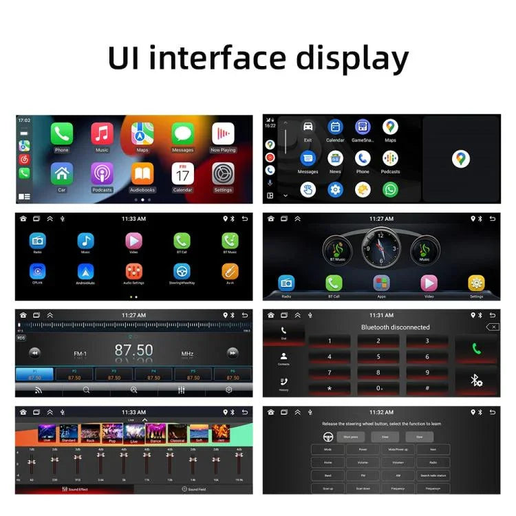 F6021 6,86 Zoll IPS-Bildschirm Auto 1Din MP5 Player Unterstützung CarPlay & Android Auto, F6021
