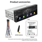 F6021 6,86 Zoll IPS-Bildschirm Auto 1Din MP5 Player Unterstützung CarPlay & Android Auto, F6021