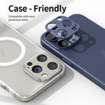 XDcase Titanium Alloy Hollow Camera Lens Protector, For iPhone 15 / 15 Plus