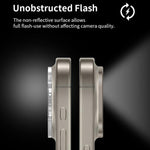 XDcase Titanium Alloy Hollow Camera Lens Protector, For iPhone 13 Pro / 13 Pro Max