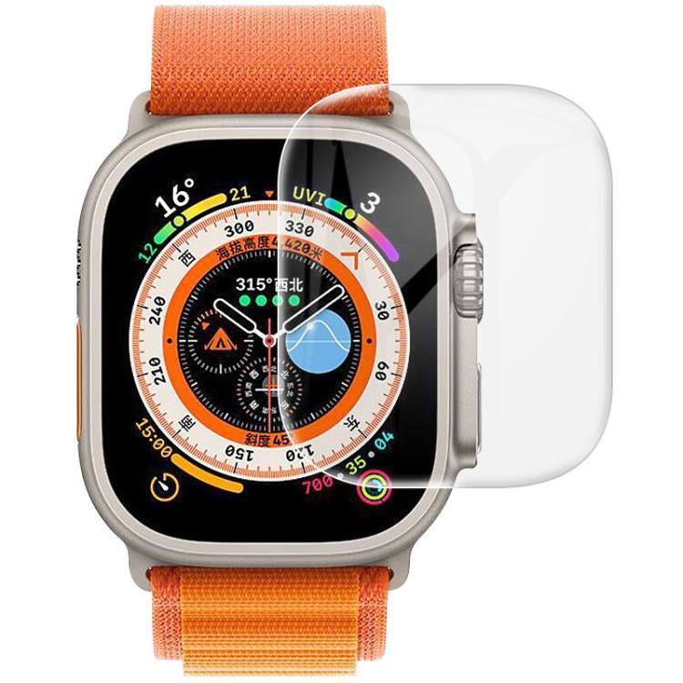 2 Stück imak Curved Full Screen Hydrogel-Schutzfolie, für Apple Watch Ultra 1/2/3 49 mm