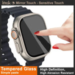 IMAK Schutzfolie aus gehärtetem Glas für Apple Watch Ultra 1/2/3 (49 mm)