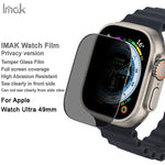 imak HD Vollbild-Sichtschutzfolie aus gehärtetem Glas, für Apple Watch Ultra 1/2/3 49 mm