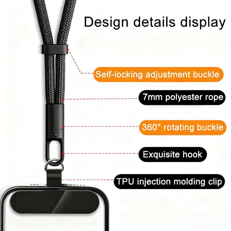 XDcase Verstellbares Handy-Handgelenkband mit Dichtung