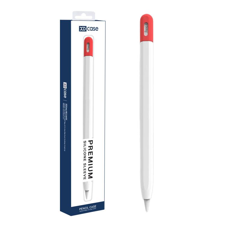 XDcase Kontrastfarbige Silikon Schutzhülle für Stylus-Stift, Für Apple Pencil Pro / 2, Für Apple Pencil Pro / 2 / 1, Für Apple Pencil USB-C / 3