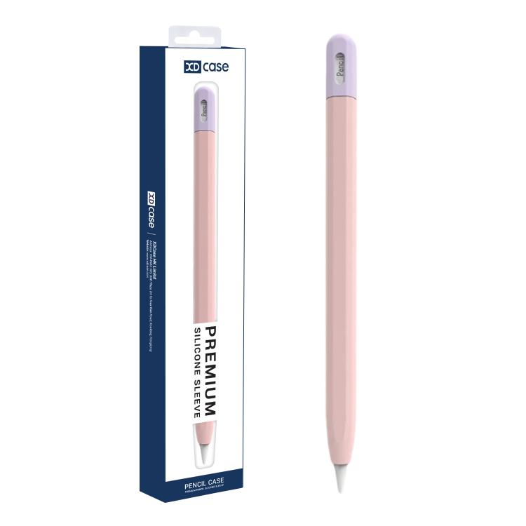XDcase Kontrastfarbige Silikon Schutzhülle für Stylus-Stift, Für Apple Pencil Pro / 2, Für Apple Pencil Pro / 2 / 1, Für Apple Pencil USB-C / 3