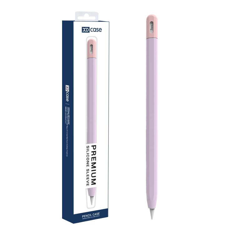 XDcase Kontrastfarbige Silikon Schutzhülle für Stylus-Stift, Für Apple Pencil Pro / 2, Für Apple Pencil Pro / 2 / 1, Für Apple Pencil USB-C / 3