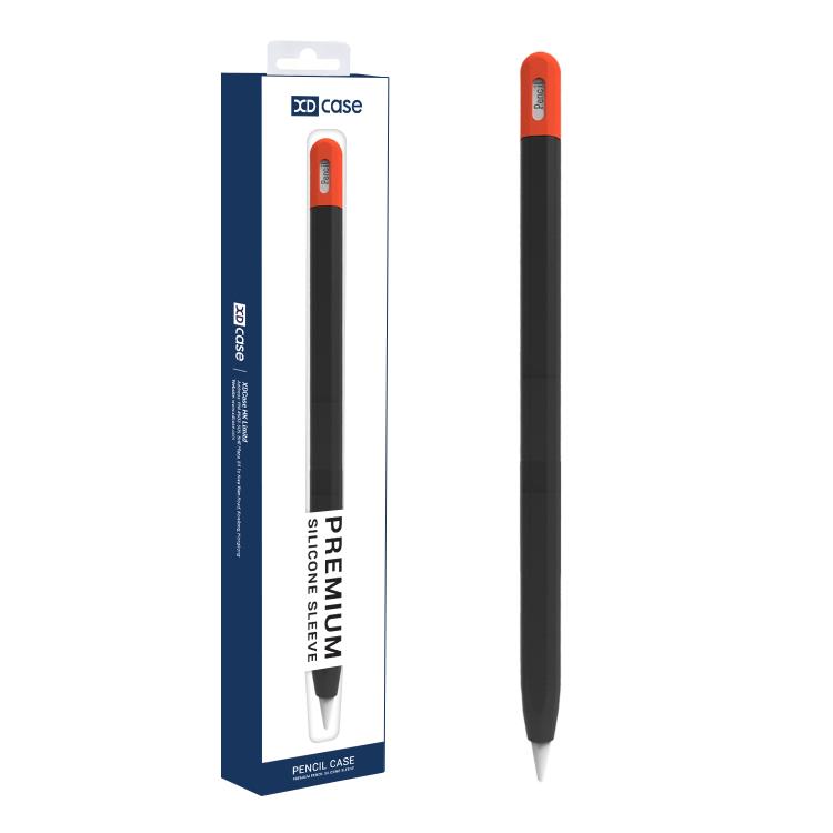 XDcase Kontrastfarbige Silikon Schutzhülle für Stylus-Stift, Für Apple Pencil Pro / 2, Für Apple Pencil Pro / 2 / 1, Für Apple Pencil USB-C / 3