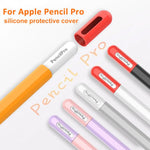 XDcase Kontrastfarbige Silikon Schutzhülle für Stylus-Stift, Für Apple Pencil Pro / 2, Für Apple Pencil Pro / 2 / 1, Für Apple Pencil USB-C / 3