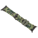 xDfind Schwarzes Silikon-Uhrenarmband mit Camouflage-Muster, passend für Samsung Galaxy Watch Ultra / Ultra 2025 und Samsung Galaxy Watch8 / Watch8 Classic