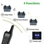 Elektronisches Halsband mit Fernbedienung, elektrischer Schock- und Vibrationswarnung sowie Bellstopper für Haustiere, wasserdicht, 1 Stück, 1 Stück, 1 Stück