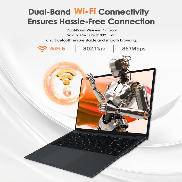 GXMO T160 16 Zoll Windows 11 Laptop, 16GB+512GB, AMD Ryzen 5 7430U Hexa Core Prozessor, EU Stecker, US Stecker, UK Stecker, AU Stecker