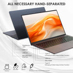 GXMO T160 16 Zoll Windows 11 Laptop, 16GB+512GB, AMD Ryzen 5 7430U Hexa Core Prozessor, EU Stecker, US Stecker, UK Stecker, AU Stecker