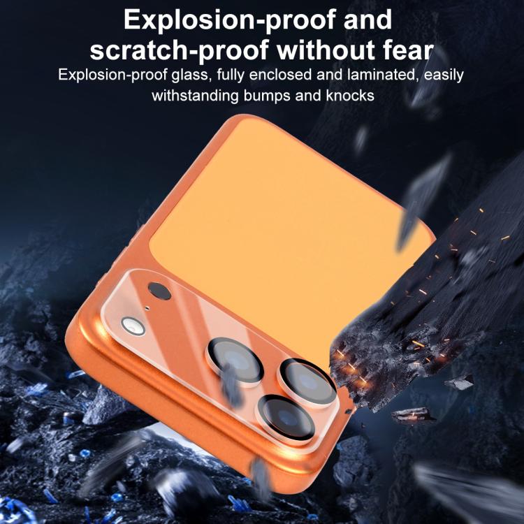 XDcase Siebdruck Integrierte Gehärtete Glas Rückkamera Folie, Für iPhone 17 Pro Max, Für iPhone 17 Pro, Für iPhone 17, Für iPhone Air, Für iPhone 16 Pro / 16 Pro Max, Für iPhone 16 / 16 Plus, Für iPhone 15 Pro / 15 Pro Max, Für iPhone 15 / 15 Plus