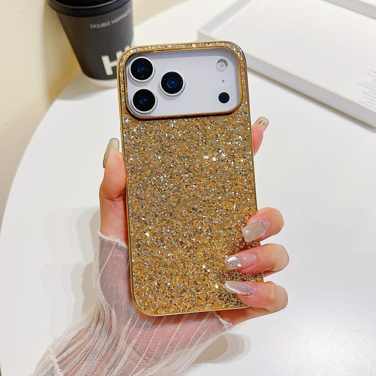 Glitzerpulver Stoßfeste TPU Handyhülle, Für iPhone 17 Pro Max, Für iPhone 17 Pro, Für iPhone 17, Für iPhone Air