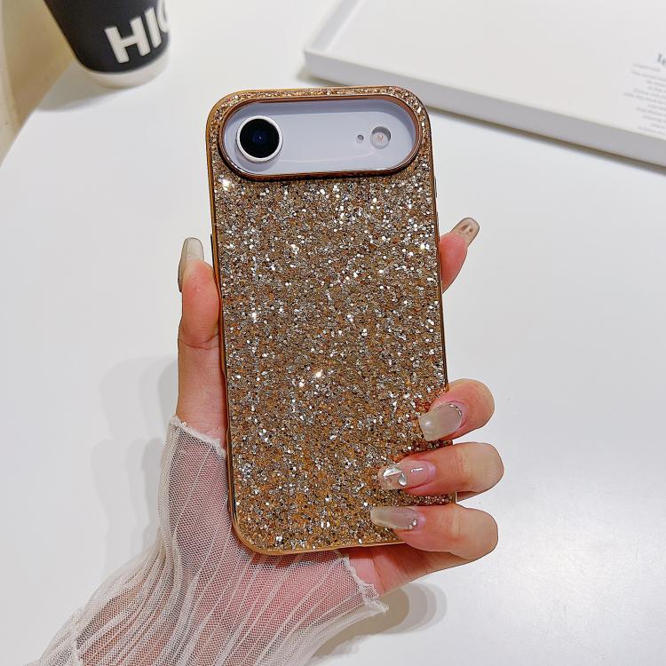 Glitzerpulver Stoßfeste TPU Handyhülle, Für iPhone 17 Pro Max, Für iPhone 17 Pro, Für iPhone 17, Für iPhone Air