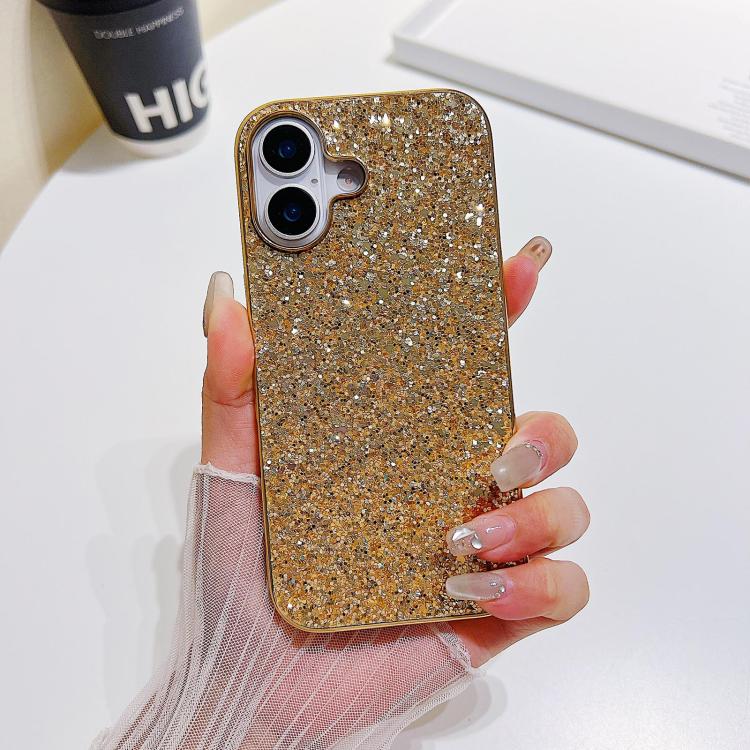 Glitzerpulver Stoßfeste TPU Handyhülle, Für iPhone 17 Pro Max, Für iPhone 17 Pro, Für iPhone 17, Für iPhone Air