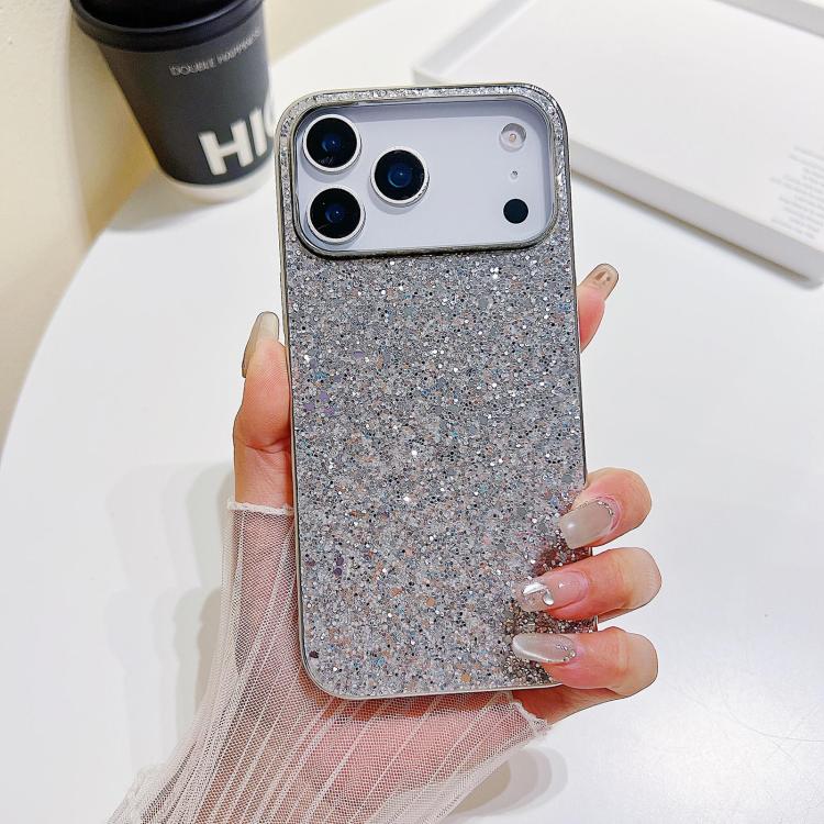 Glitzerpulver Stoßfeste TPU Handyhülle, Für iPhone 17 Pro Max, Für iPhone 17 Pro, Für iPhone 17, Für iPhone Air