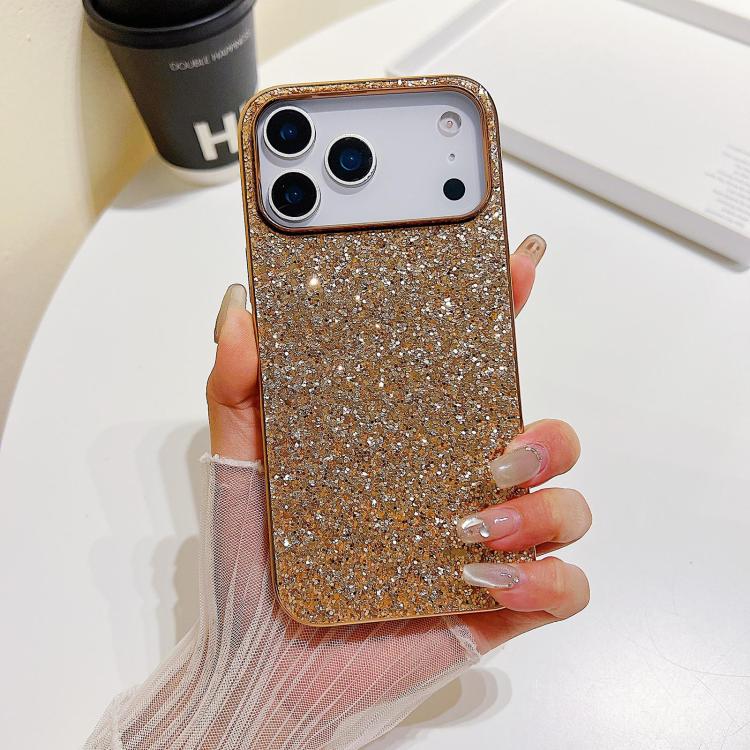Glitzerpulver Stoßfeste TPU Handyhülle, Für iPhone 17 Pro Max, Für iPhone 17 Pro, Für iPhone 17, Für iPhone Air