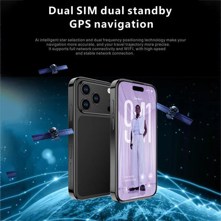 Melrose S17 Pro Mini, 4 GB + 64 GB, 3,75 Zoll, Android 12.0, MTK6765 Octa-Core-Prozessor, Netzwerk: 4G, Dual-SIM, Google Play-Unterstützung