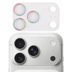 Glitter Ring Tempered Glass Camera Lens Film, For iPhone 17 Pro Max, For iPhone 17 Pro