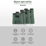 SKY ROVER Qinyun Wasserdichtes APO Handfernglas, 6x32, 8x42, 10x42, 12x50, 12x56, 15x56