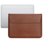 PU-Leder ultradünne Umschlagtasche mit Ständerfunktion, Laptoptasche, Für MacBook Air / Pro 11 Zoll, Für MacBook Air / Pro 13 Zoll, Für MacBook Air / Pro 15 Zoll