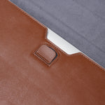 PU-Leder ultradünne Umschlagtasche mit Ständerfunktion, Laptoptasche, Für MacBook Air / Pro 11 Zoll, Für MacBook Air / Pro 13 Zoll, Für MacBook Air / Pro 15 Zoll