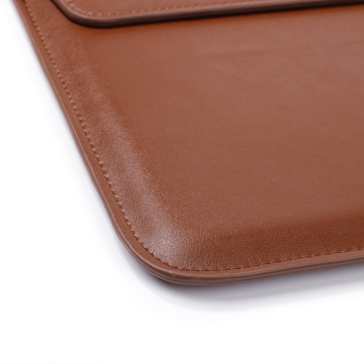 PU-Leder ultradünne Umschlagtasche mit Ständerfunktion, Laptoptasche, Für MacBook Air / Pro 11 Zoll, Für MacBook Air / Pro 13 Zoll, Für MacBook Air / Pro 15 Zoll