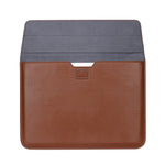 PU-Leder ultradünne Umschlagtasche mit Ständerfunktion, Laptoptasche, Für MacBook Air / Pro 11 Zoll, Für MacBook Air / Pro 13 Zoll, Für MacBook Air / Pro 15 Zoll