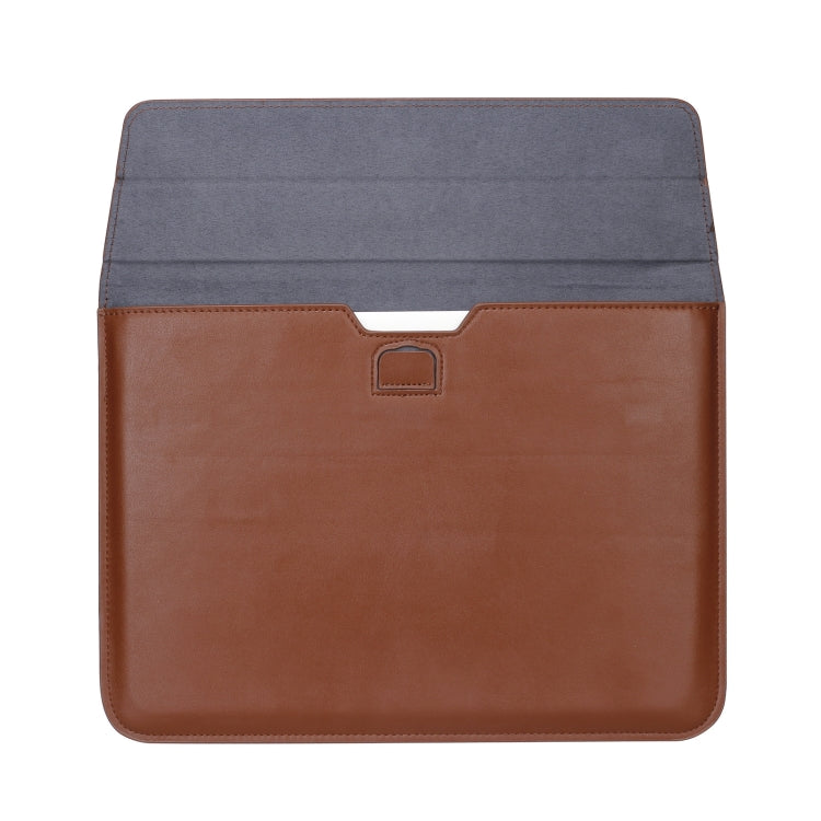 PU-Leder ultradünne Umschlagtasche mit Ständerfunktion, Laptoptasche, Für MacBook Air / Pro 11 Zoll, Für MacBook Air / Pro 13 Zoll, Für MacBook Air / Pro 15 Zoll