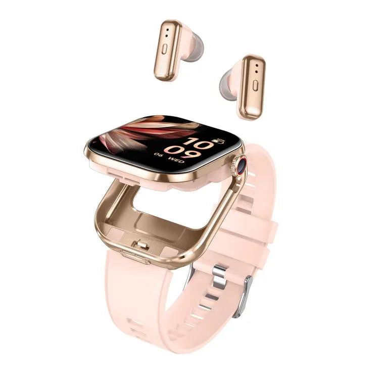 T99 Smartwatch mit 2,02-Zoll-Quadratbildschirm, Bluetooth-Kopfhörer, IP67 wasserdicht, unterstützt Blutsauerstoffmessung