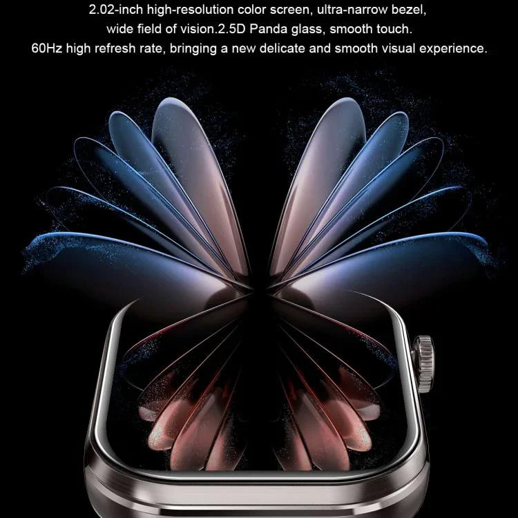 T99 Smartwatch mit 2,02-Zoll-Quadratbildschirm, Bluetooth-Kopfhörer, IP67 wasserdicht, unterstützt Blutsauerstoffmessung