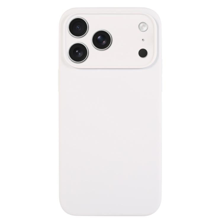 Einfarbige Flüssigsilikon Feine Poren Handyhülle, Für iPhone 17 Pro Max