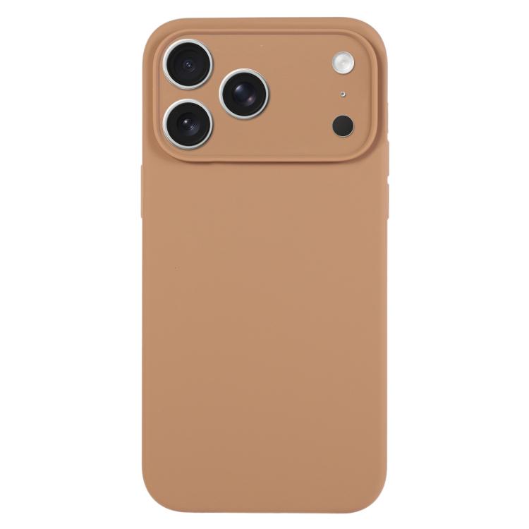 Pure Color Liquid Silicone Fine Pore Phone Case, For iPhone 17 Pro