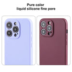 Pure Color Liquid Silicone Fine Pore Phone Case, For iPhone 17 Pro Max