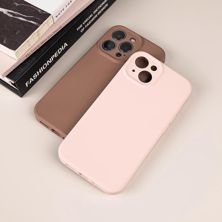 Einfarbige Flüssigsilikon Feine Poren Handyhülle, Für iPhone Air