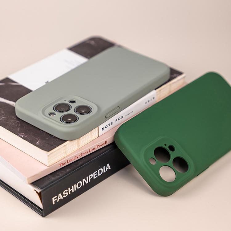 Einfarbige Flüssigsilikon Feine Poren Handyhülle, Für iPhone Air