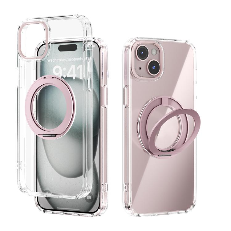 ABEEL MagSafe Q-LUCK Pivot-Halterung Transparente Handyhülle, Für iPhone 15 Pro Max, Für iPhone 15 Pro, Für iPhone 15 Plus, Für iPhone 15, Für iPhone 14 Plus, Für iPhone 14, Für iPhone 14 Pro, Für iPhone 14 Pro Max