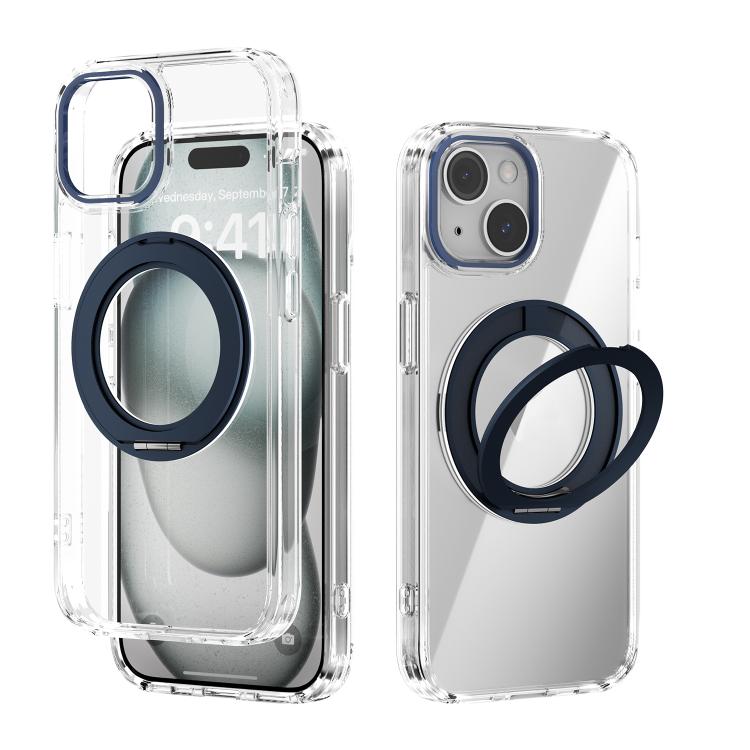 ABEEL MagSafe Q-LUCK Pivot-Halterung Transparente Handyhülle, Für iPhone 15 Pro Max, Für iPhone 15 Pro, Für iPhone 15 Plus, Für iPhone 15, Für iPhone 14 Plus, Für iPhone 14, Für iPhone 14 Pro, Für iPhone 14 Pro Max