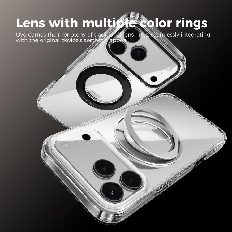 ABEEL MagSafe Q-LUCK Pivot-Halterung Transparente Handyhülle, Für iPhone 15 Pro Max, Für iPhone 15 Pro, Für iPhone 15 Plus, Für iPhone 15, Für iPhone 14 Plus, Für iPhone 14, Für iPhone 14 Pro, Für iPhone 14 Pro Max