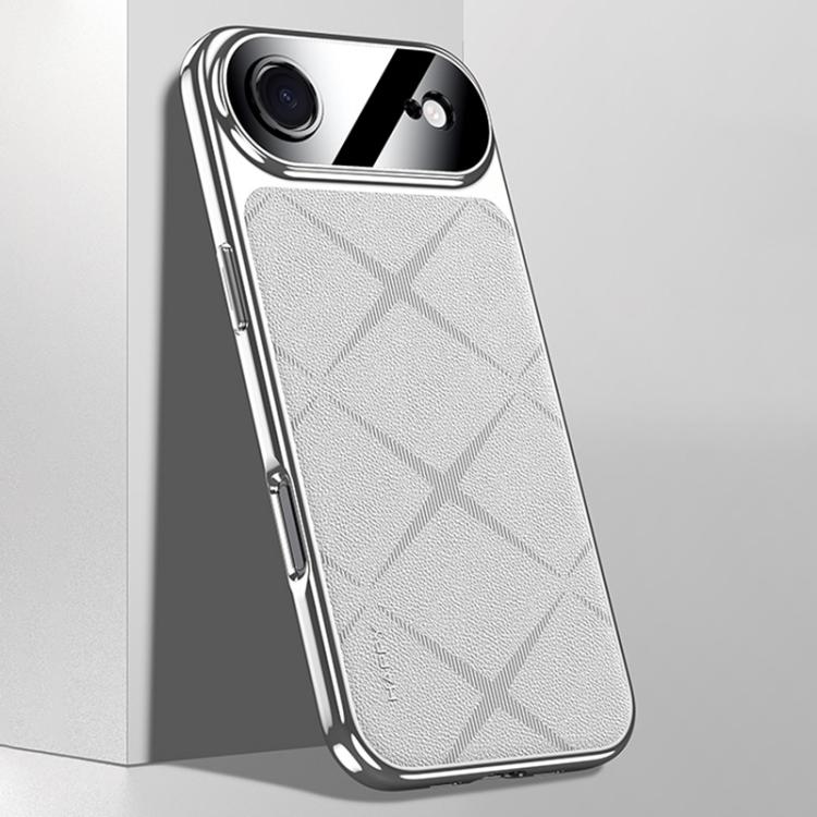 Schlichte Leder PC Handyhülle, Für iPhone 17 Pro Max, Für iPhone 17 Pro, Für iPhone 17, Für iPhone Air