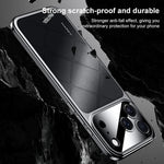Schlichte Leder PC Handyhülle, Für iPhone 17 Pro Max, Für iPhone 17 Pro, Für iPhone 17, Für iPhone Air