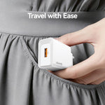 USAMS CC326 T69 10.5W 2.1A Single USB Port Charger, CC326