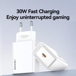 USAMS CC329 T69 PD 30W USB-C / Typ-C Einport-Schnellladegerät, CC329