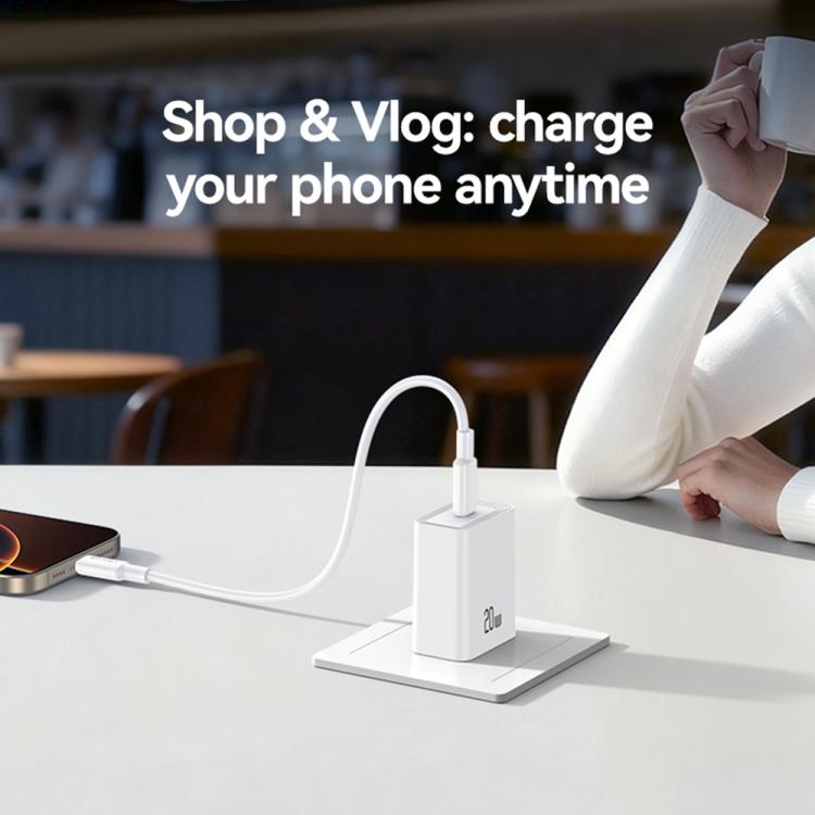 USAMS CC329 T69 PD 30W USB-C / Typ-C Einport-Schnellladegerät, CC329